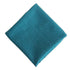 Folded blue linen blend napkin by Party Social, perfect for events. Premium quality in cocktail (25cm) or dinner size (50cm). Prices from 48 AED. Napkins from Party Social Dubai.