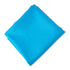Folded blue linen blend napkin by Party Social. Elevate your table setting with premium napkins for any event. Available in cocktail (25cm) and dinner (50cm) sizes. Napkins from Party Social Dubai.