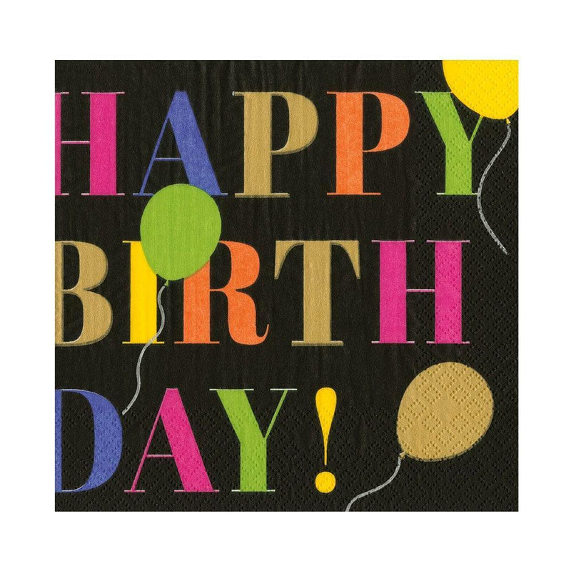 Birthday Surprise cocktail napkins - 15pcs per package