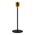 Black Slim w/ Gold Top Candle Holder, 1 Each: Elegant candle holder for a meaningful dining experience.